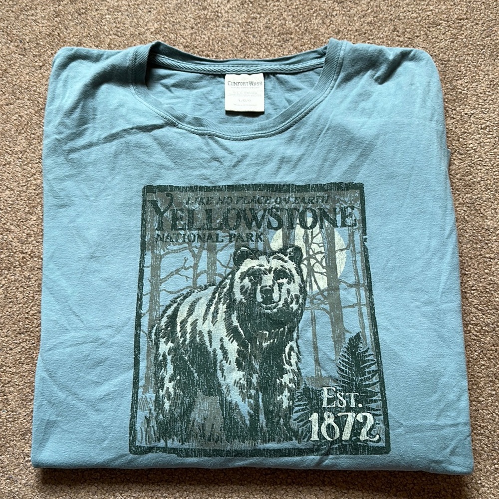 Yellowstone National Park Long Sleeve T Shirt